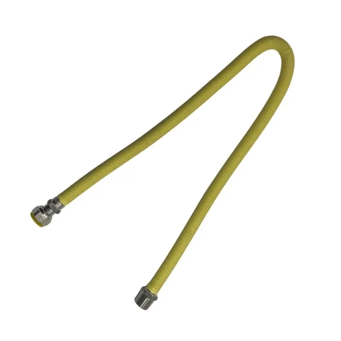 Racord flexibil gaz, extensibil otel inoxidabil, 1/2", filet interior - exterior, 1000 - 1700 mm
