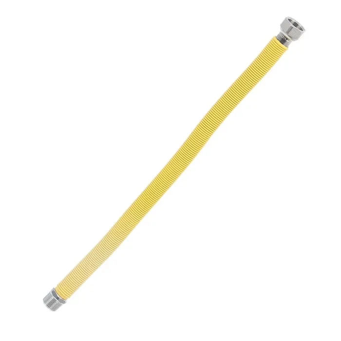 Racord flexibil gaz extensibil, otel inoxidabil, 3/4", filet interior - exterior, 500 - 850 mm