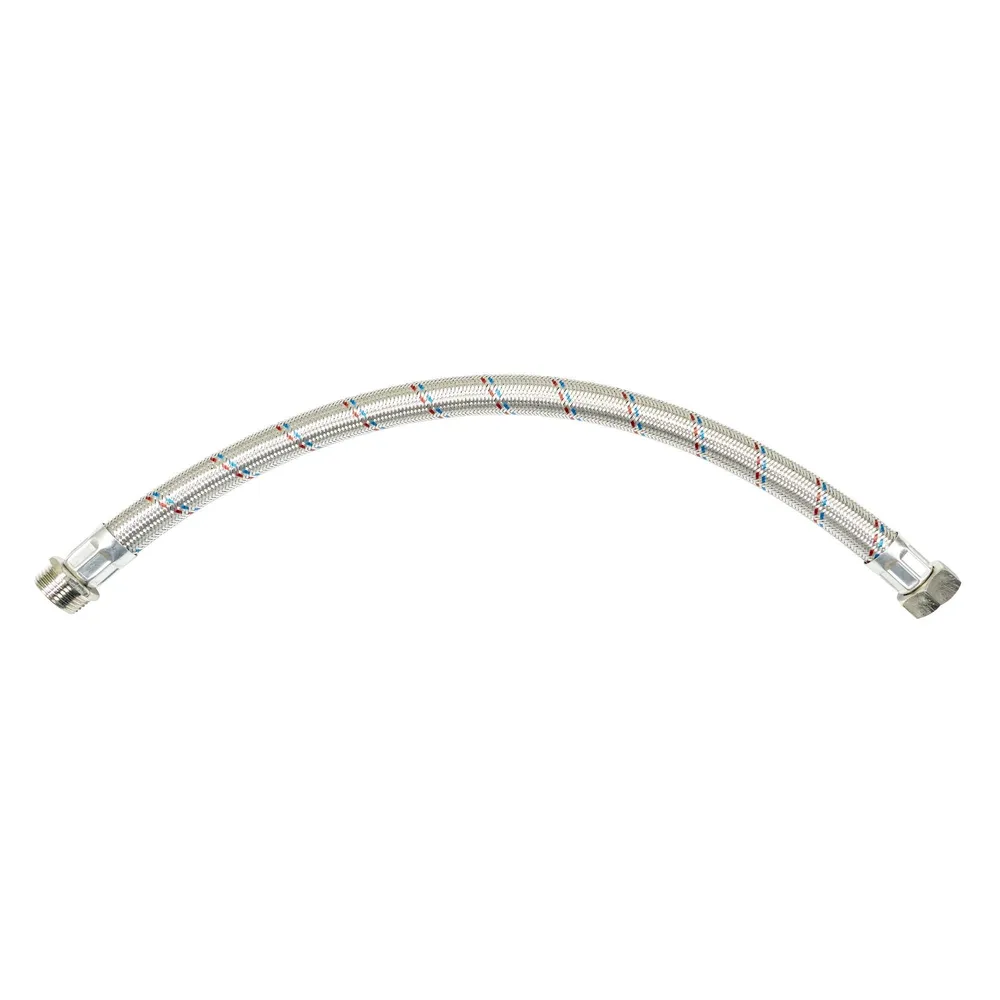 Racord flexibil Ruris, inox, filet interior, Ø 1' x 1', L 60 cm, 10 bar