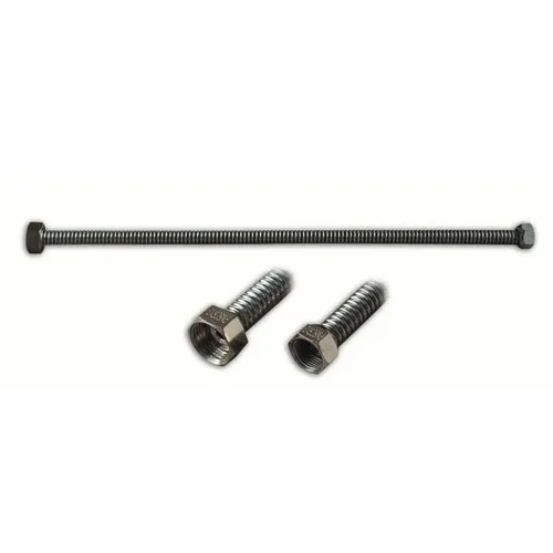 Racord gofrat apa din inox, 1/2"x3/8"x400 mm