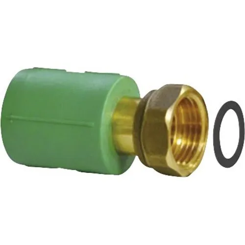 Racord PPR verde semiolandez Ø 20 mm x 1/2”
