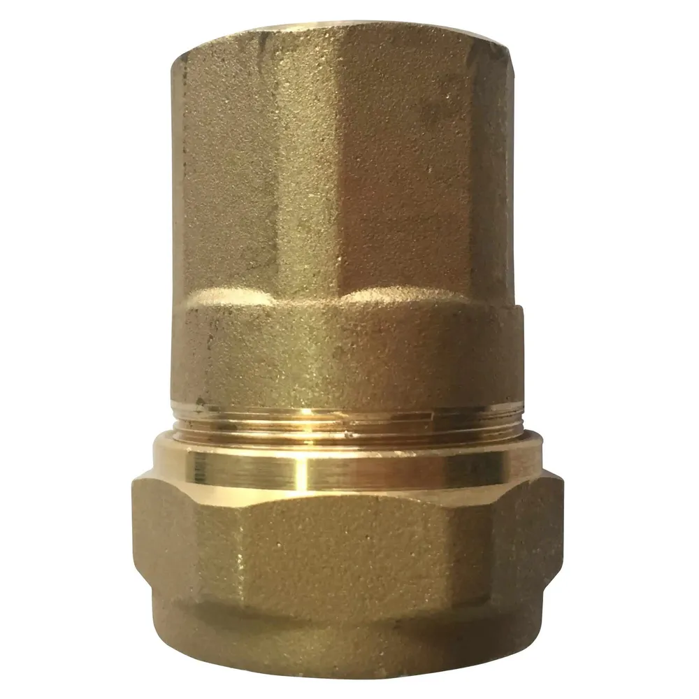 Racord rapid, 1" din alama pentru tevi metalice