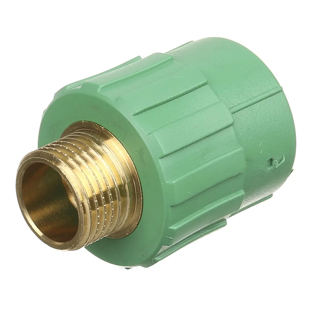 Racord teava PPR, filet exterior, Ø 25 mm x 1/2', PN25, verde