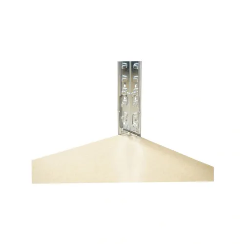 Raft metalic cu 5 polite MDF, 180x100x50cm, 250kg/polita, montaj fara suruburi, galvanizat — imaginea 2