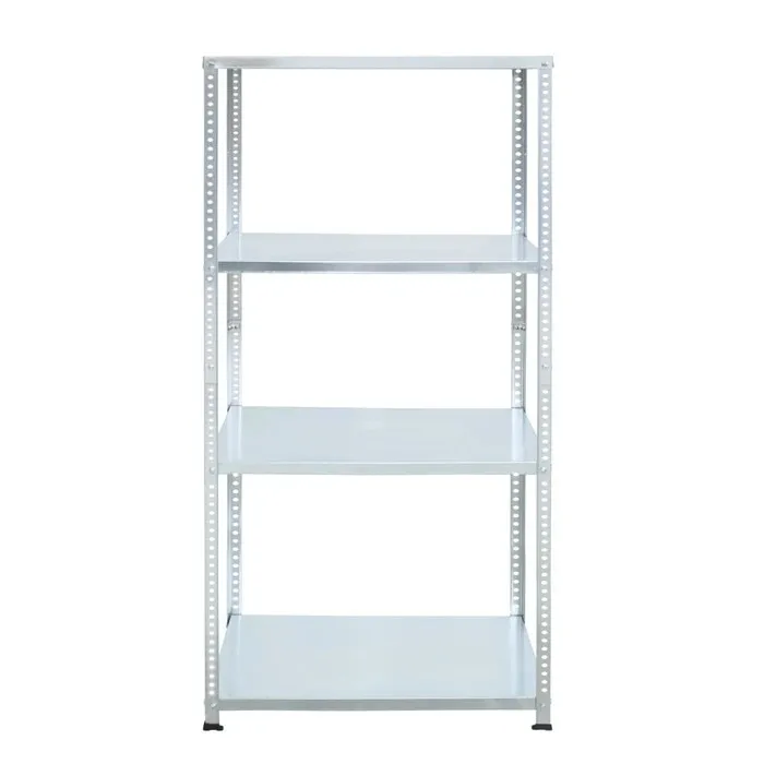 Raft metalic depozitare, Classic Basic, 148 x 75 x 30 cm, galvanizat, 4 polite, 40 kg/polita