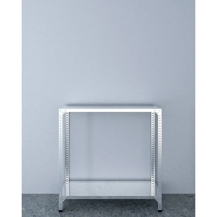 Raft metalic depozitare, DIY40100/2, 100 x 100 x 40 cm, 100 kg/polita