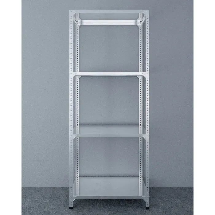 Raft metalic depozitare, DIY4080/4, 200 x 80 x 40 cm, 100 kg/polita