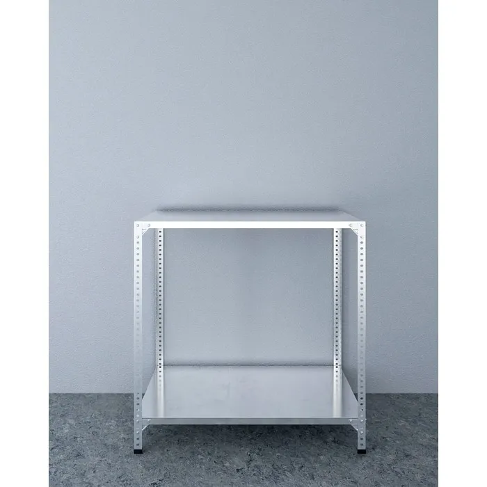 Raft metalic depozitare, DIY50100/2, 100 x 100 x 50 cm, 100 kg/polita