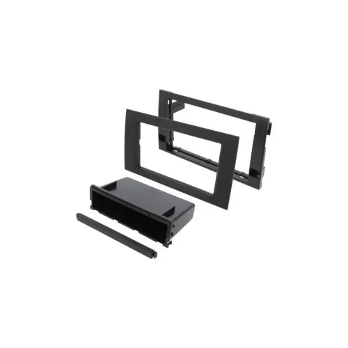 Rama adaptoare player auto 2 DIN negru pentru Audi A4 si Seat Exeo