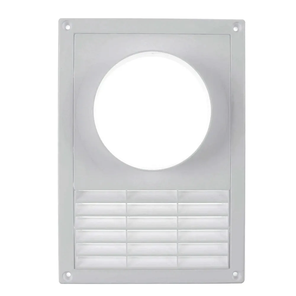 Rama aerisire, dreptunghiulara, pentru ventilatia incaperilor, alb, 235 x 165 mm
