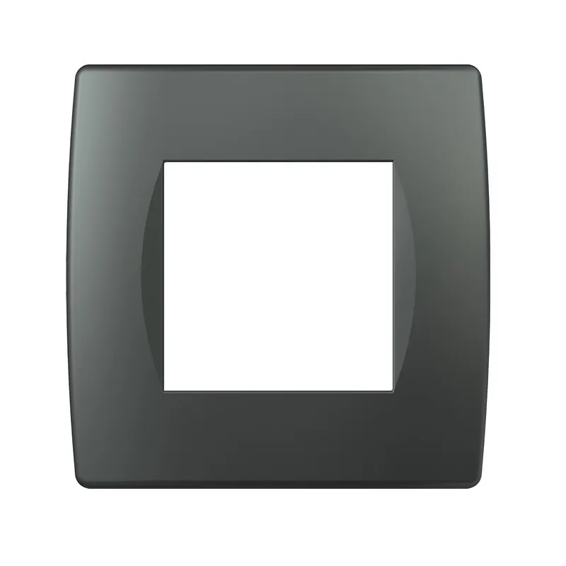 Rama aparataje TEM Soft 2 module, antracit