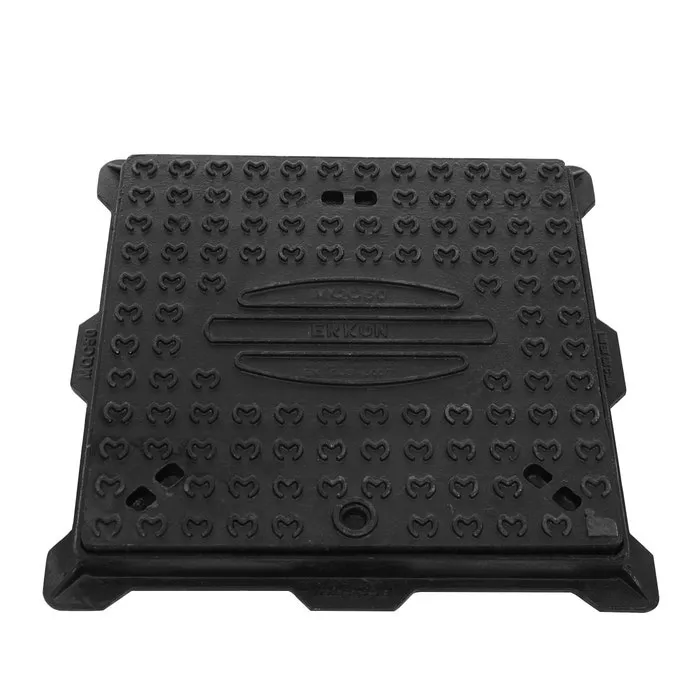 Rama + capac canalizare, fonta, C 250, MQC50