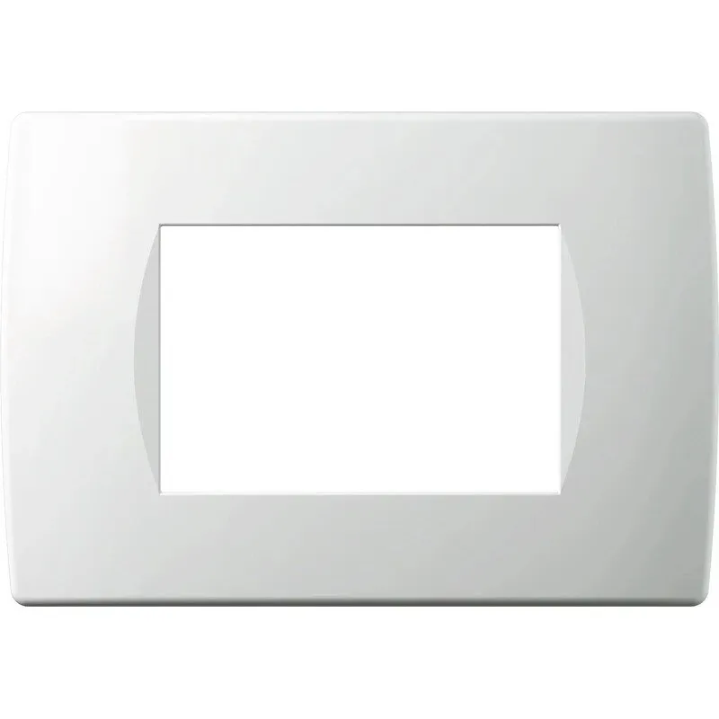 Rama decorativa soft 3 posturi, alb, TEM MODUL