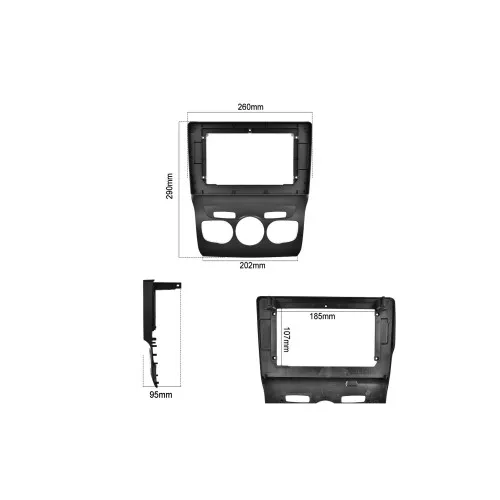 Rama Navigatie 10" cu cablaj si modul canbus compatibila Citroen C4 II 2009-2018 ( AC Automat ) GR2 — imaginea 3