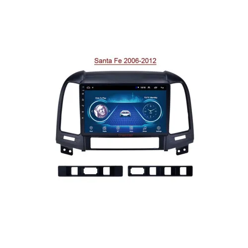 Rama Navigatie 9" cu cablaj compatibila Hyundai Santa Fe II 2006-2012 GR1 — imaginea 6