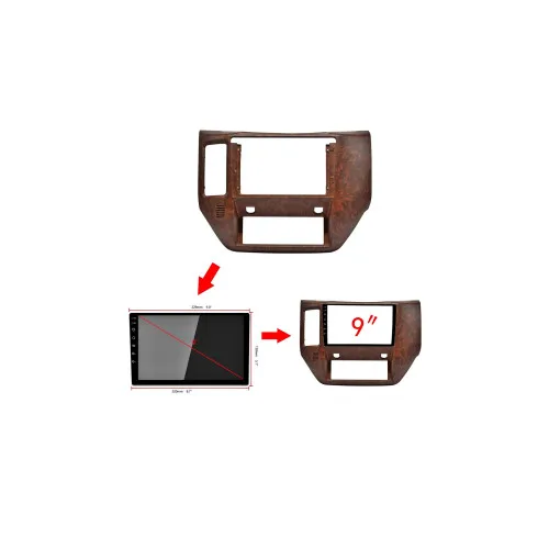 Rama Navigatie 9" cu cablaj compatibila Nissan Patrol Y61 2004-2021 GR2 — imaginea 6
