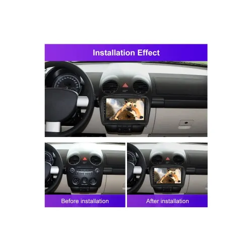 Rama Navigatie 9" cu cablaj compatibila VW New Beetle 1998 - 2011 / GR2 — imaginea 2