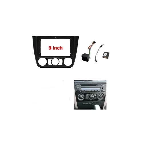 Rama Navigatie 9" cu cablaj si modul canbus compatibila BMW Seria 1 (E81/E87) 2007-2013( AC Manual) GR2 — imaginea 4