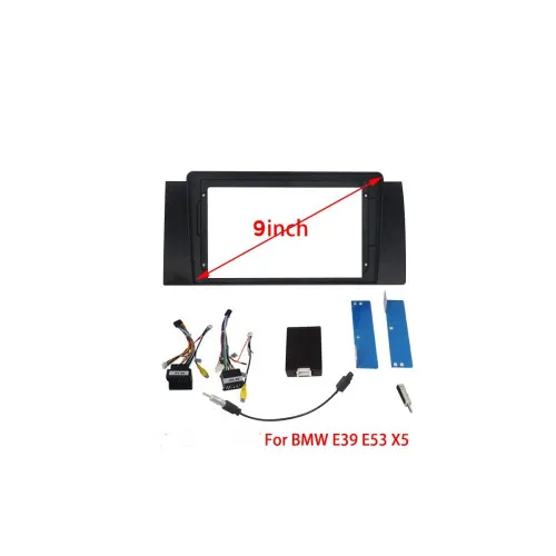 Rama Navigatie 9" cu cablaj si modul canbus compatibila BMW X5 (E53) 2000-2006 GR2 — imaginea 2