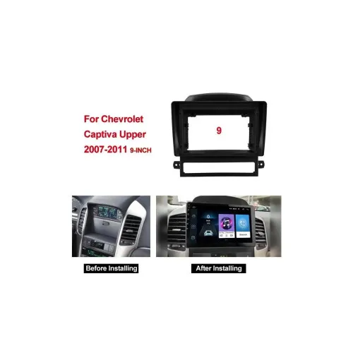Rama Navigatie 9" cu cablaj si modul canbus compatibila Chevrolet Captiva 2006-2011 GR1 — imaginea 2