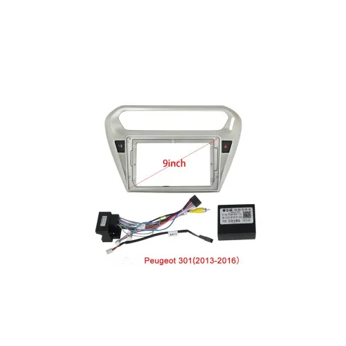 Rama Navigatie 9" cu cablaj si modul canbus compatibila Citroen C-Elysee 2012-2021 GR2 — imaginea 4