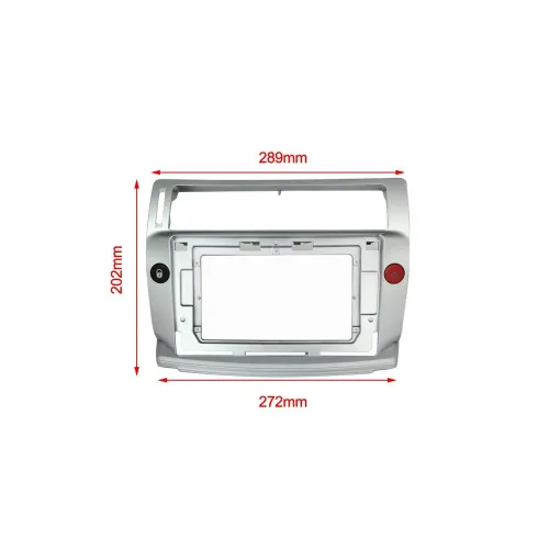 Rama Navigatie 9" cu cablaj si modul canbus compatibila Citroen C4 I 2004 - 2009 GR2 — imaginea 3