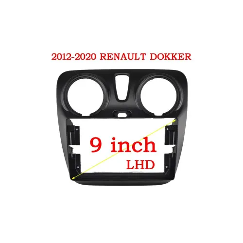 Rama Navigatie 9" cu cablaj si modul canbus compatibila Dacia Lodgy dupa 2012-> / GR2 — imaginea 4
