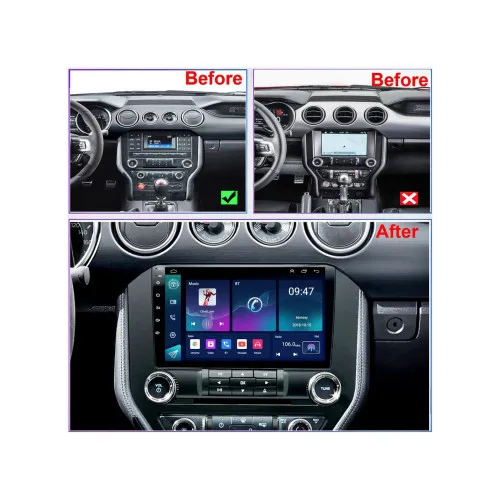 Rama Navigatie 9" cu cablaj si modul canbus compatibila Ford Mustang 2014-2021 GR3 — imaginea 6