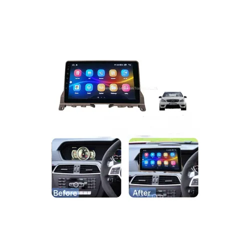 Rama Navigatie 9" cu cablaj si modul canbus compatibila Mercedes C-Class W204 2007-2011 GR2 — imaginea 2