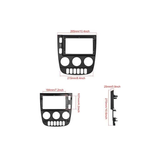 Rama Navigatie 9" cu cablaj si modul canbus compatibila Mercedes ML W163 1998-2005 GR2 — imaginea 7