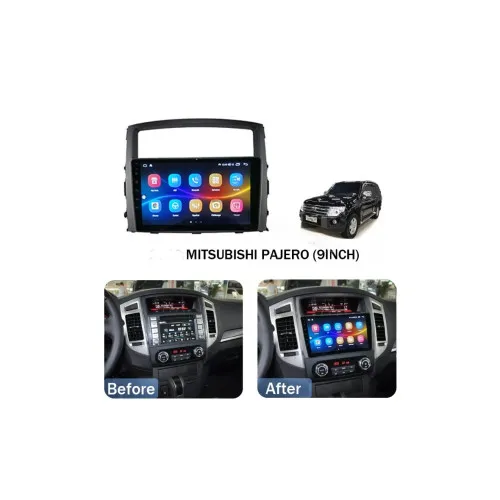 Rama Navigatie 9" cu cablaj si modul canbus compatibila Mitsubishi Pajero IV 2006-2018 GR1 — imaginea 2