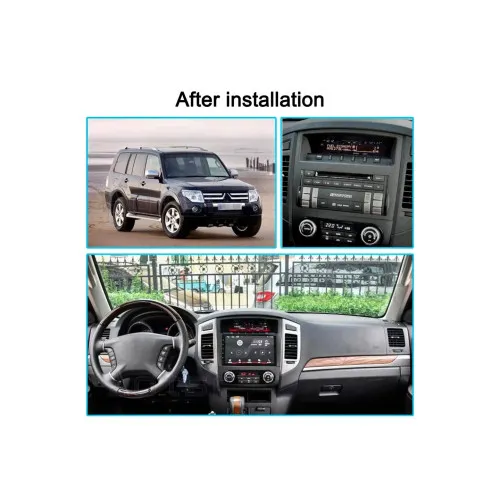 Rama Navigatie 9" cu cablaj si modul canbus compatibila Mitsubishi Pajero IV 2006-2018 GR1 — imaginea 4