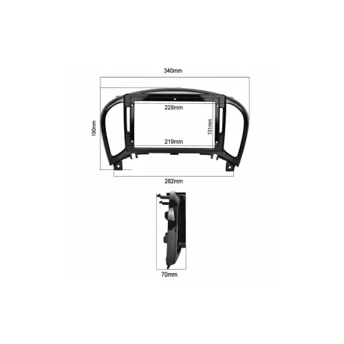 Rama Navigatie 9" cu cablaj si modul canbus compatibila Nissan Juke 2010-2019 GR2 — imaginea 5