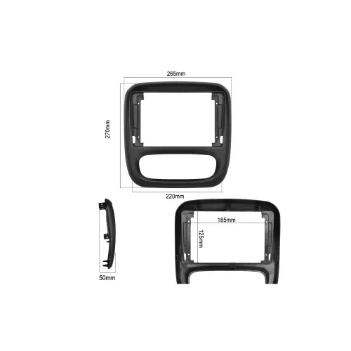 Rama Navigatie 9" cu cablaj si modul canbus compatibila Opel Vivaro B 2014-2019 / GR2 — imaginea 5