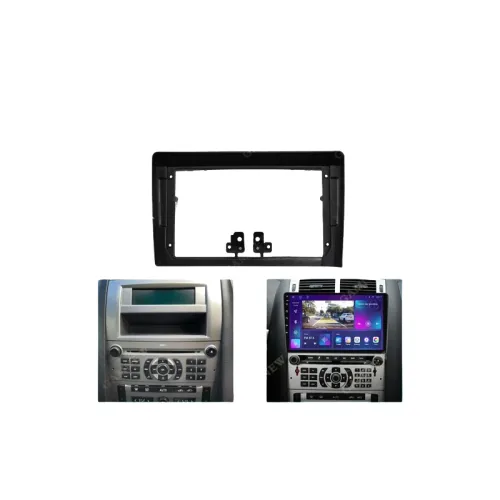 Rama Navigatie 9" cu cablaj si modul canbus compatibila Peugeot 407 2004-2011 / GR2 — imaginea 6
