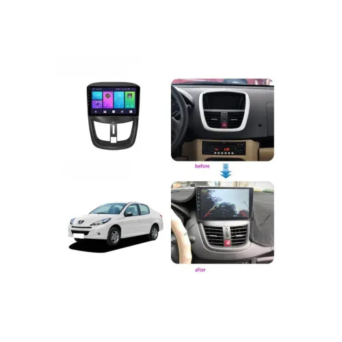 Rama Navigatie 9" cu cablaj si modul canbus compatibila Peugeot 508 I 2010-2018 / GR2 — imaginea 4