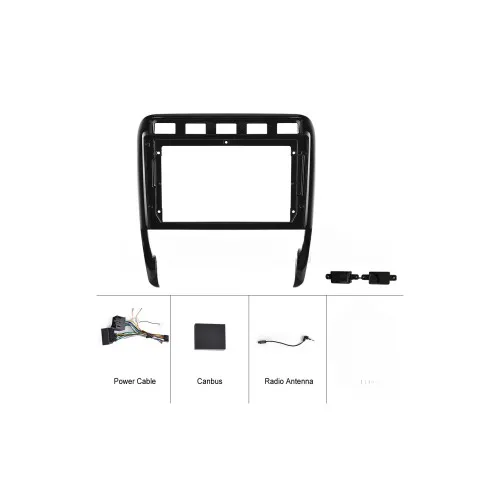 Rama Navigatie 9" cu cablaj si modul canbus compatibila Porsche Cayenne 2002-2010 GR3 — imaginea 2