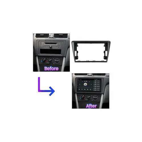 Rama Navigatie 9" cu cablaj si modul canbus compatibila Skoda Rapid 2011-2019 / GR1 — imaginea 4