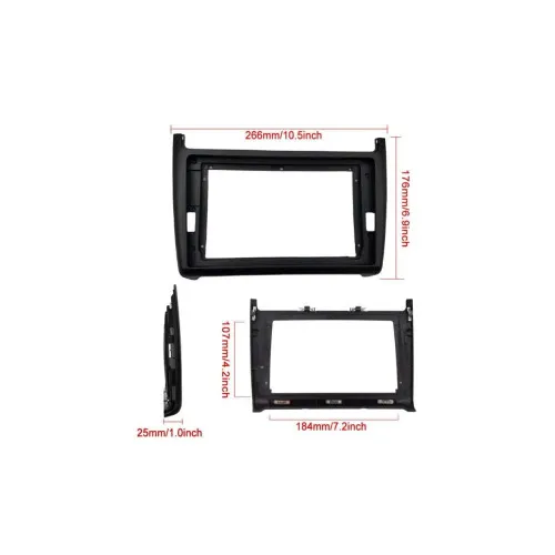 Rama Navigatie 9" cu cablaj si modul canbus compatibila VW Polo 6R 2009-2018 GR1 — imaginea 7