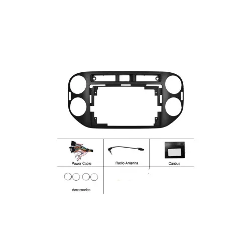 Rama Navigatie 9" cu cablaj si modul canbus compatibila VW Tiguan I 2007-2012 / GR1 — imaginea 4