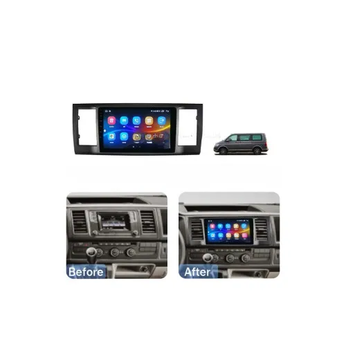 Rama Navigatie 9" cu cablaj si modul canbus compatibila VW Transporter / Caravelle / Multivan T6 2015-2020 / GR2 — imaginea 6