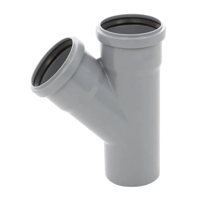Ramificatie PP HTEA, pentru scurgere, D 110 x 75 mm, 45 grade