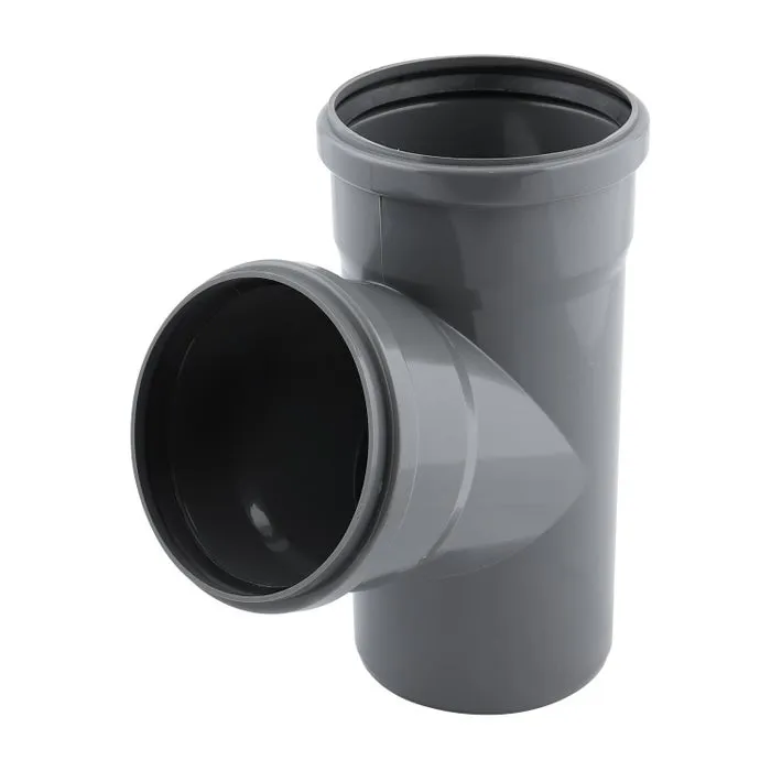 Ramificatie PP HTEA, pentru scurgere, D 40 x 40 mm, 67 grade