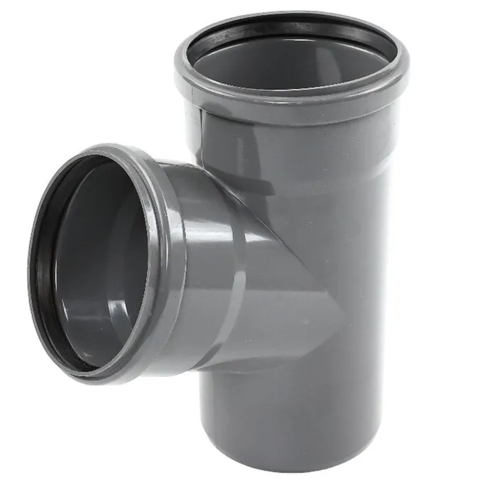Ramificatie PVC cu inel D 110 x 110 mm, 67 grade