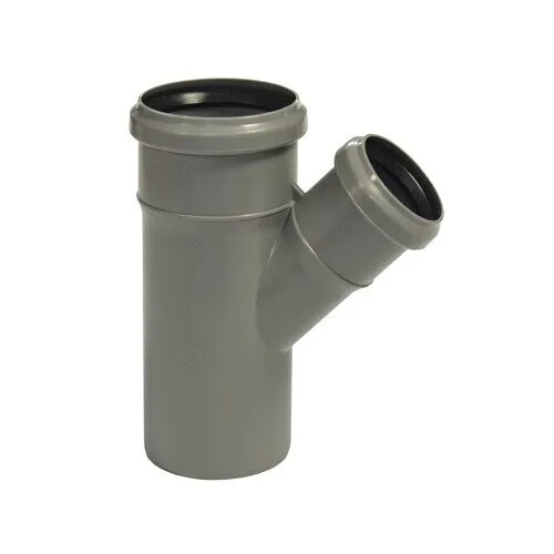 Ramificatie VALROM din polipropilena Ø 75/50 mm 45°