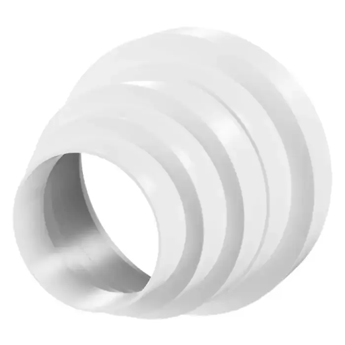 Reductie plastic pentru ventilatie, Vents 310, PVC, D 80, 100, 120, 125, 150 mm