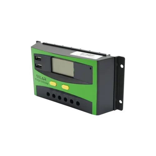 Regulator tensiune panou solar 20A 12V 24V cu 2 porturi USB IP32 — imaginea 2