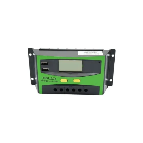 Regulator tensiune panou solar 20A 12V 24V cu 2 porturi USB IP32