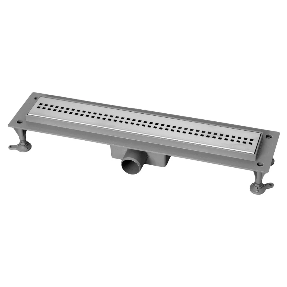 Rigola dus cu gratar din otel inoxidabil, Kadda SHDR4509005SS, inox, 45 cm