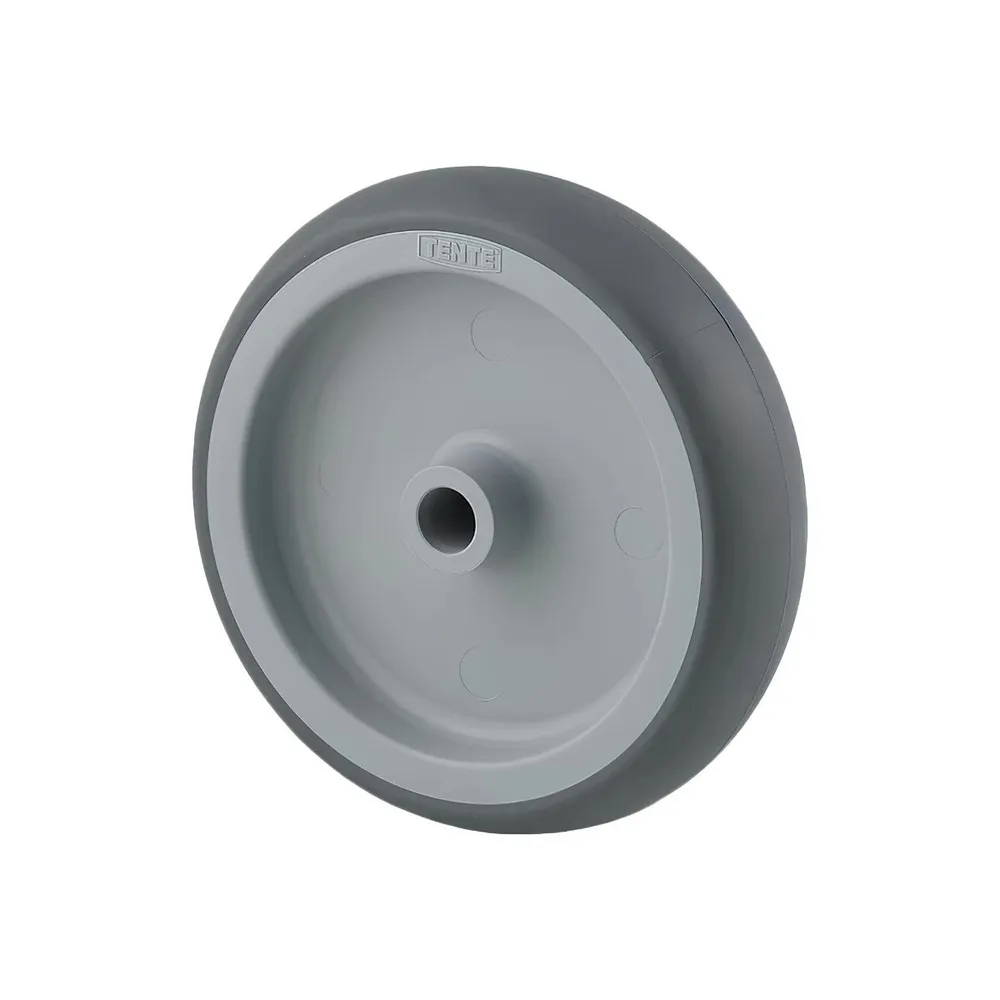 Roata din polipropilena pentru carucior / mobila, cu janta polipropilena, 75 mm, 75 kg